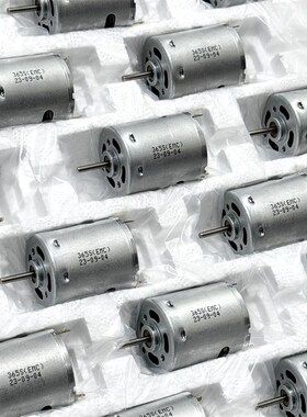 RS-365SH微型碳刷直流电机 12V-24V 18V 电吹风/热风枪马达