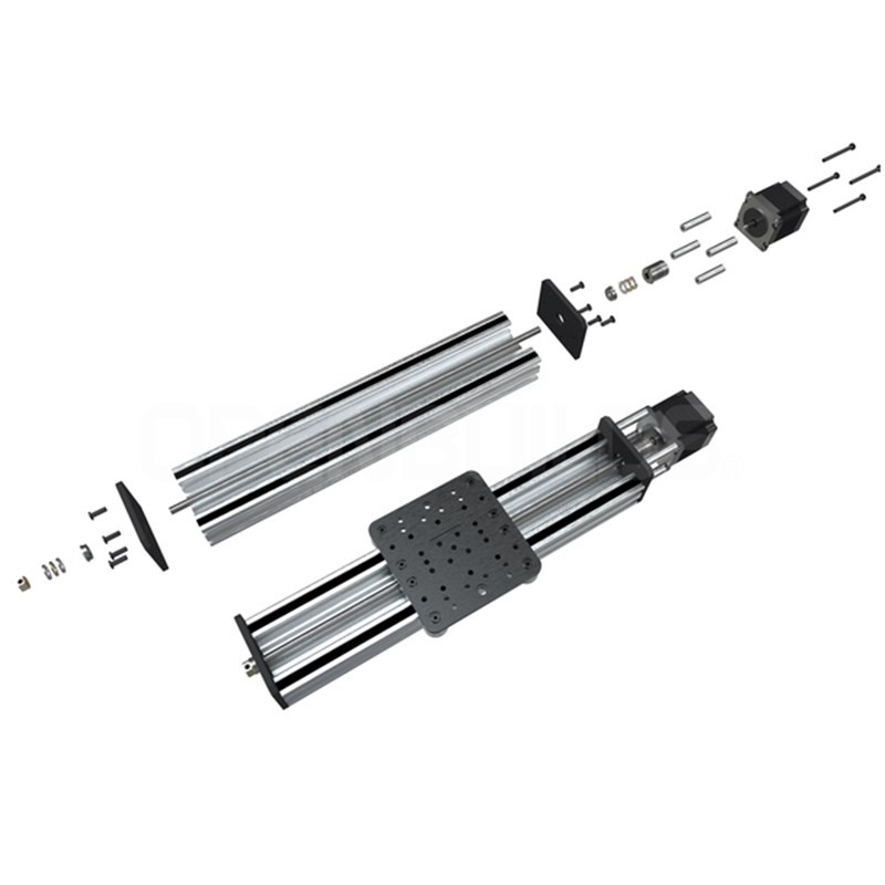 link cnc 3D打印激光雕刻机Z轴 T8丝杆滑台模组4080U配57步进电机