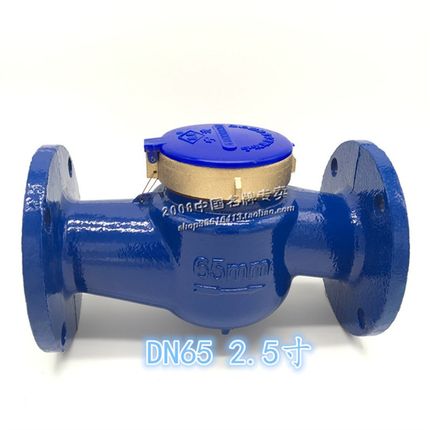 法兰水表 水平螺翼式热水表 法兰数字 热水表 DN65/80/100/200