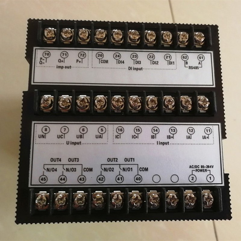 三相多功能数显网络电力仪表测量三相电压电流功率频率电度RS485