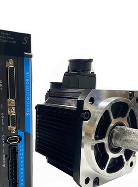 40/60/80/110130法兰交流伺服电机套装100/200/400/600/750/1000W