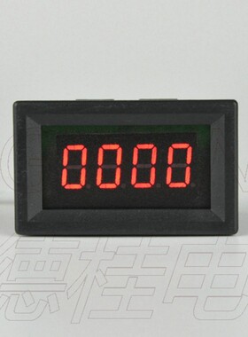 BY436VG DC0-3000V 高精度直流电压表 数显高压电压表头0.36寸4位