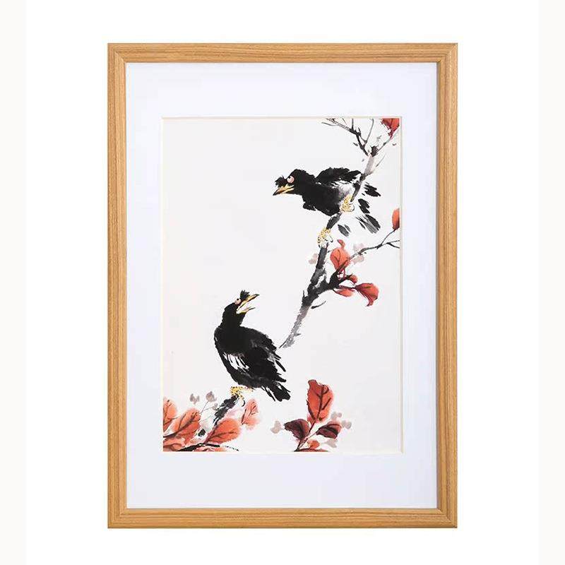 实木大相框挂墙16寸20寸24寸装裱画框素描海报4K8KAA4框架,家居饰品,DIY亲子装饰画,淘宝优惠券,粉丝福利购,淘宝优惠卷