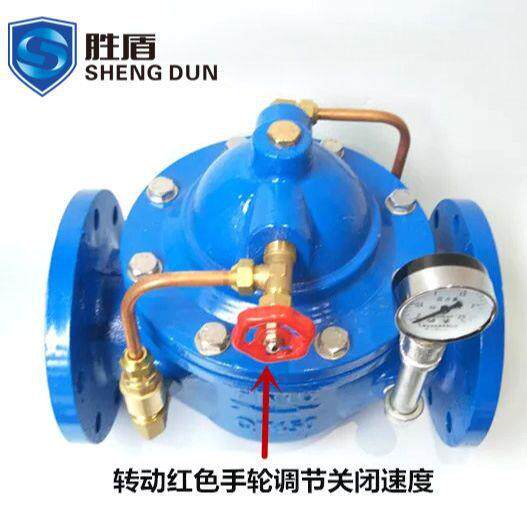 300X型缓闭式止回阀管道消声消除水锤消防水泵逆止阀关闭速度可调