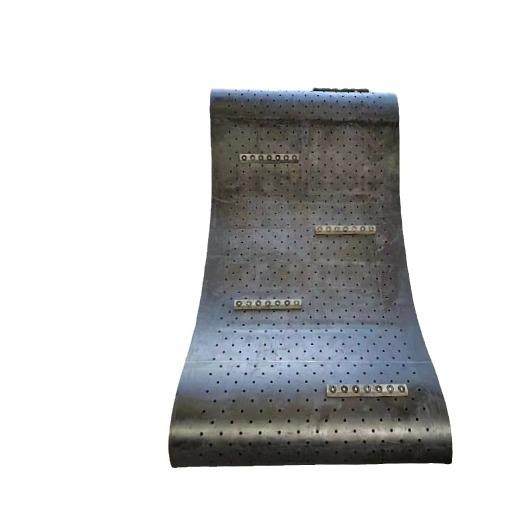 供应抛丸机皮带耐热耐高温耐磨损橡胶履带提升机输送带韧性好