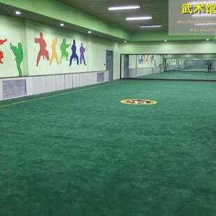 武术跆拳道腈纶地毯舞蹈室健身房羊毛拼接地毯垫子场地表演地垫