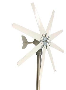 新款S7型400W12V24V48V220V8叶片风力发电机风力涡轮机工厂