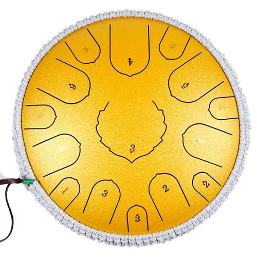 空灵鼓6/8/10/12/13/14寸全忘忧鼓钢舌鼓色空无忧鼓打击器乐手碟