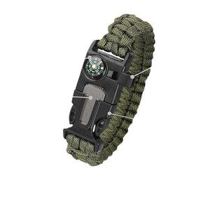 野外多功能生存装备户外探险套装防灾急救工具盒口哨打火石求生