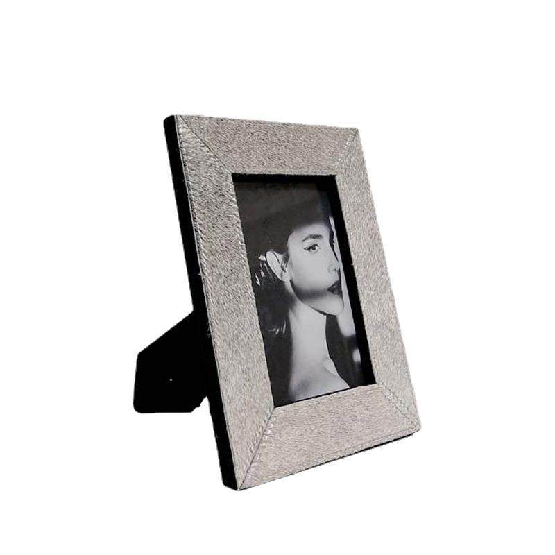 简约现代高端马毛相框摆台卧室床头柜书房样板房桌面家居装饰摆件,家居饰品,DIY亲子装饰画,淘宝优惠券,粉丝福利购,淘宝优惠卷