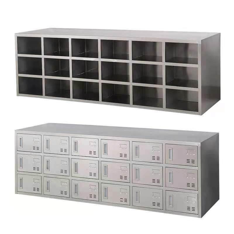 不锈钢鞋柜室车间实验室食品厂员工更衣室单面双面换鞋柜储物柜,商业/办公家具,办公储物柜,淘宝优惠券,粉丝福利购,淘宝优惠卷