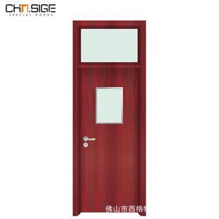 学校专用门丁做宿舍寝室工程门玻璃观察窗隔音学校钢制门