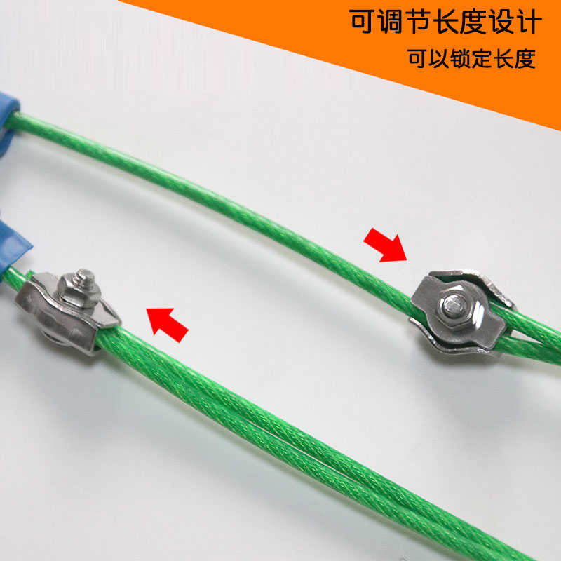 神悦狗狗牵引绳狗绳狗狗项圈狗链子钢丝绳中型小型犬泰迪狗狗用