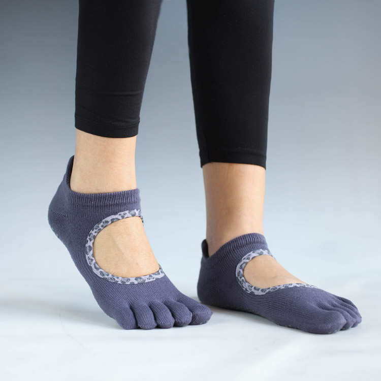 平替Toesox瑜伽袜yusox初学者普拉提防滑袜五指袜女船袜漏脚背