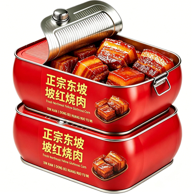 正宗东坡红烧肉预制菜加热即食杭州特产酱汁肉下饭神器官方旗舰店