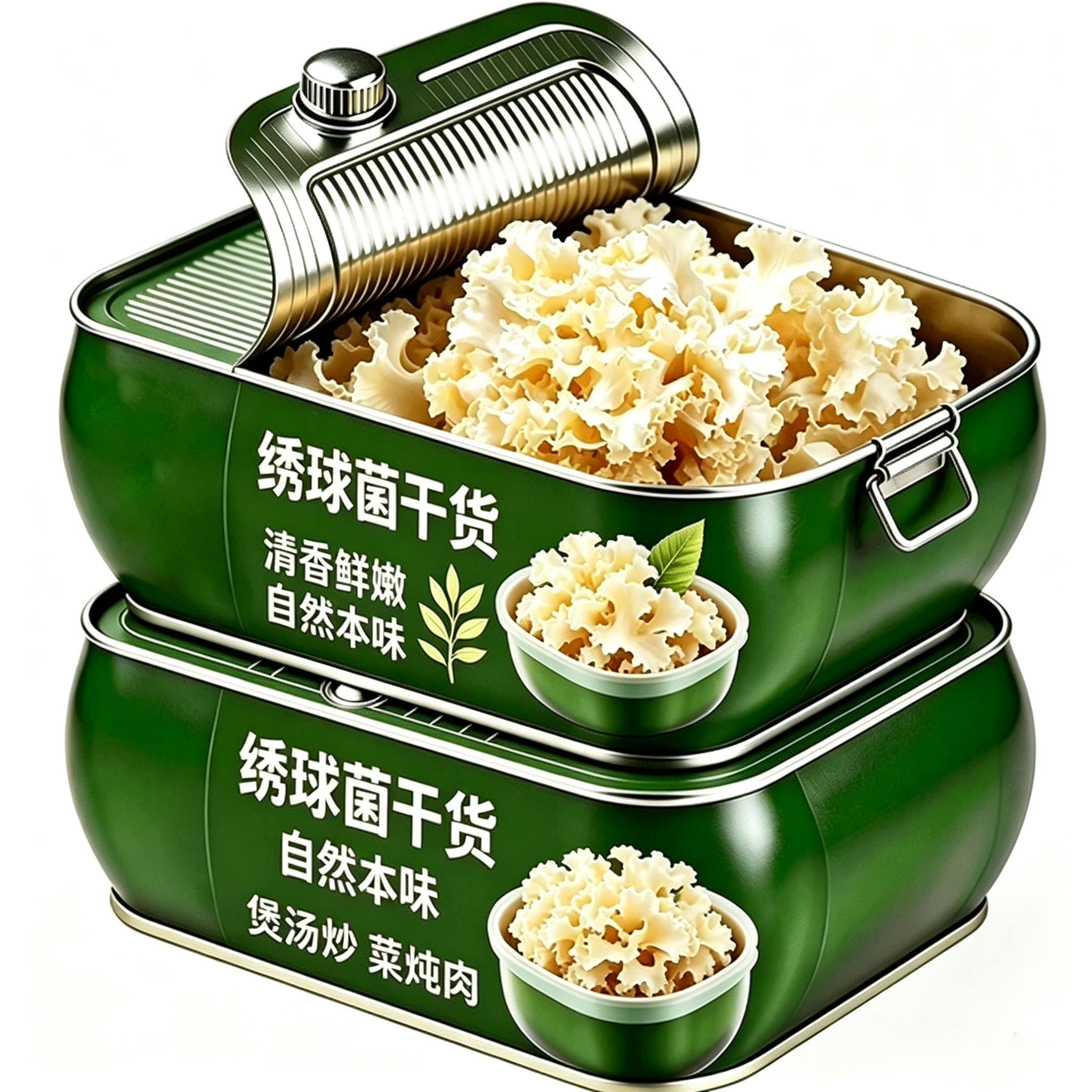 云南绣球菌干货食用菌菇凉拌煲汤火锅食材山珍口感脆爽图片