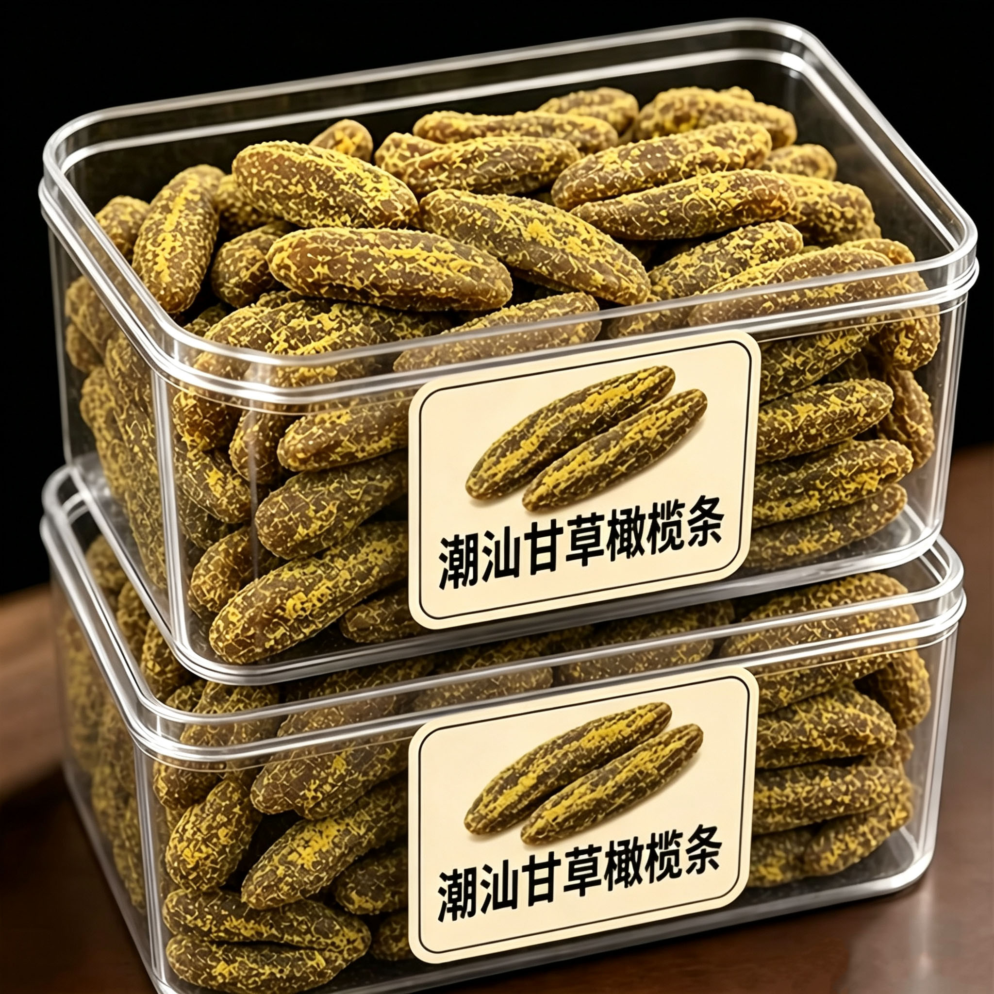 无糖无添加！无核甘草橄榄官方旗舰店潮汕特产橄榄甘草橄榄第一名图片