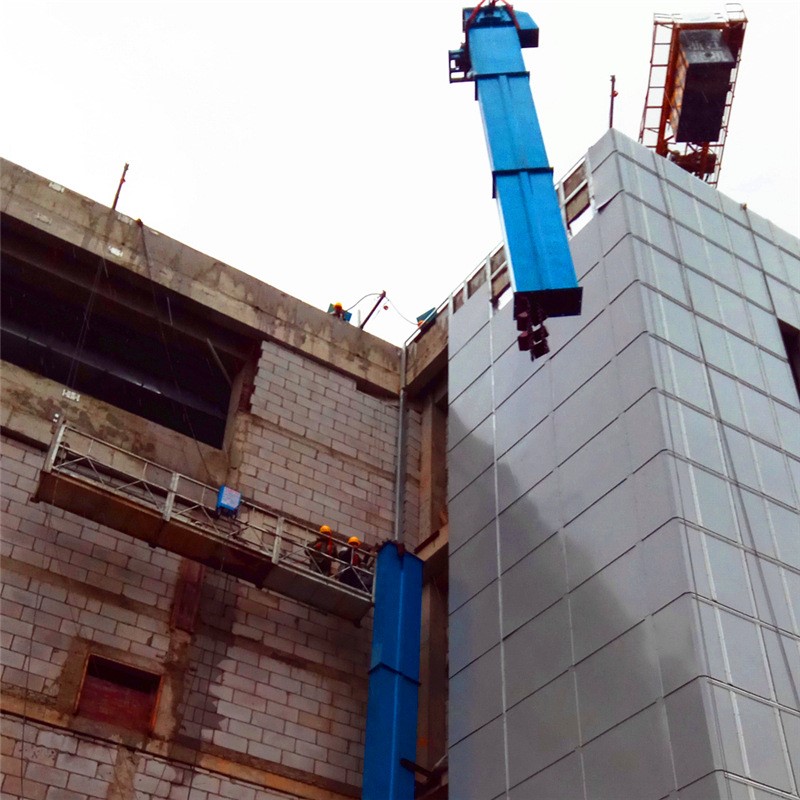 瓦斗带式斗提机 钢斗带式颗粒上料机 链条瓦斗式提升机