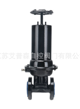 艾普森气动衬胶隔膜阀 EG6K41J-10常开式气动铸钢衬胶隔膜阀