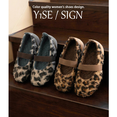 绝美超火玛丽珍毛毛鞋女平底