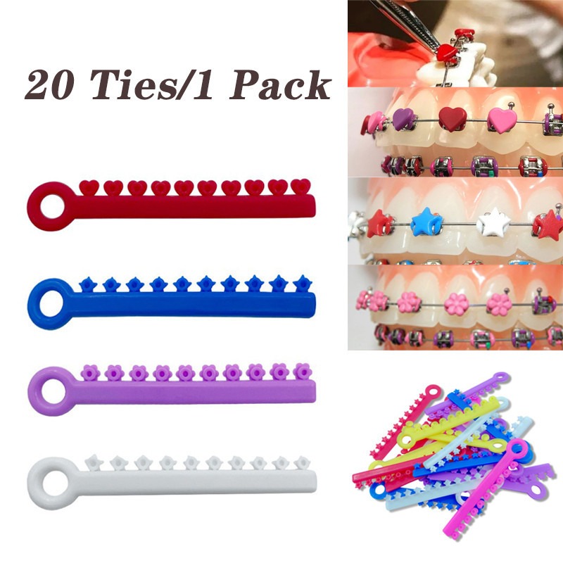 牙科3D结扎圈个性卡通型橡皮圈