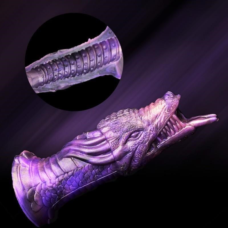 Dragon Penis Sheath Male Cock Sex Toys For Couple Color Toy