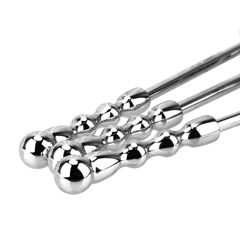 OLO Stainless Steel S/M/L Anal Plug Prostate Massager Meatal