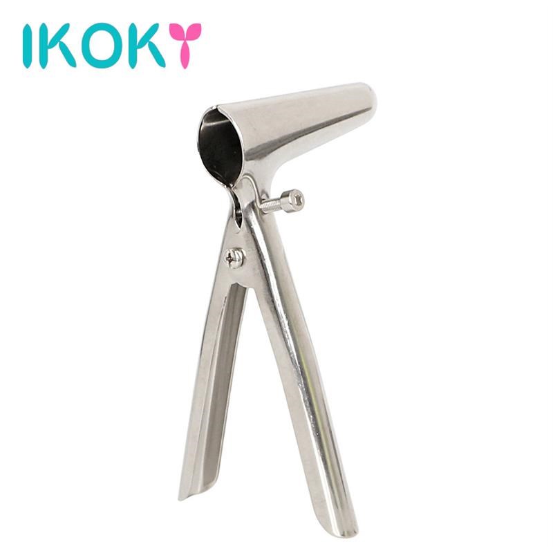 Metal Butt Plug Anal Dilator Vaginal Expander Expansion Anus