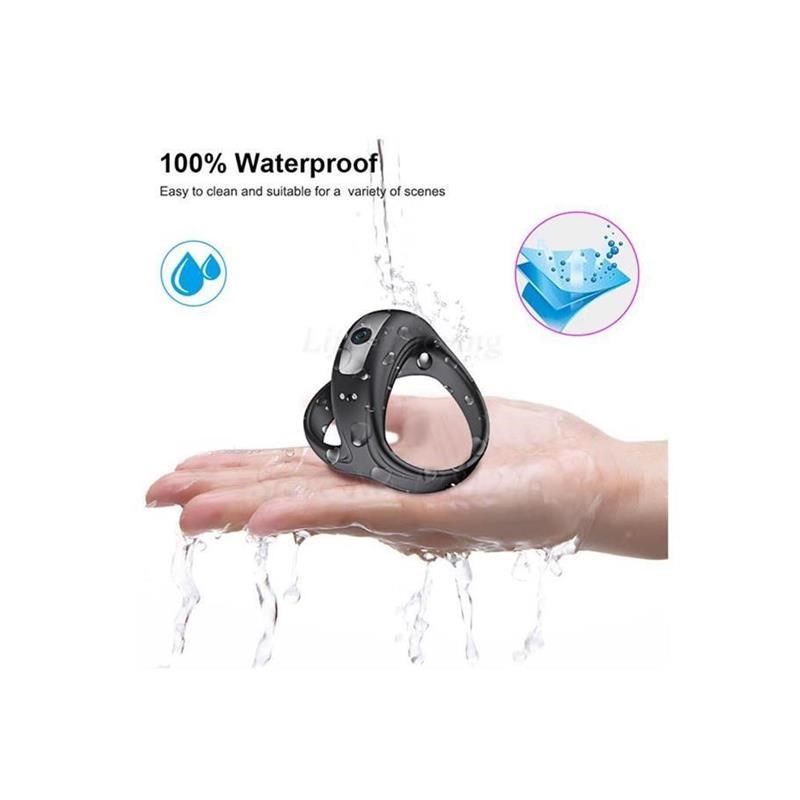 New 10 Speeds Male Vibrating Cock Rings Chastity Cage Delay