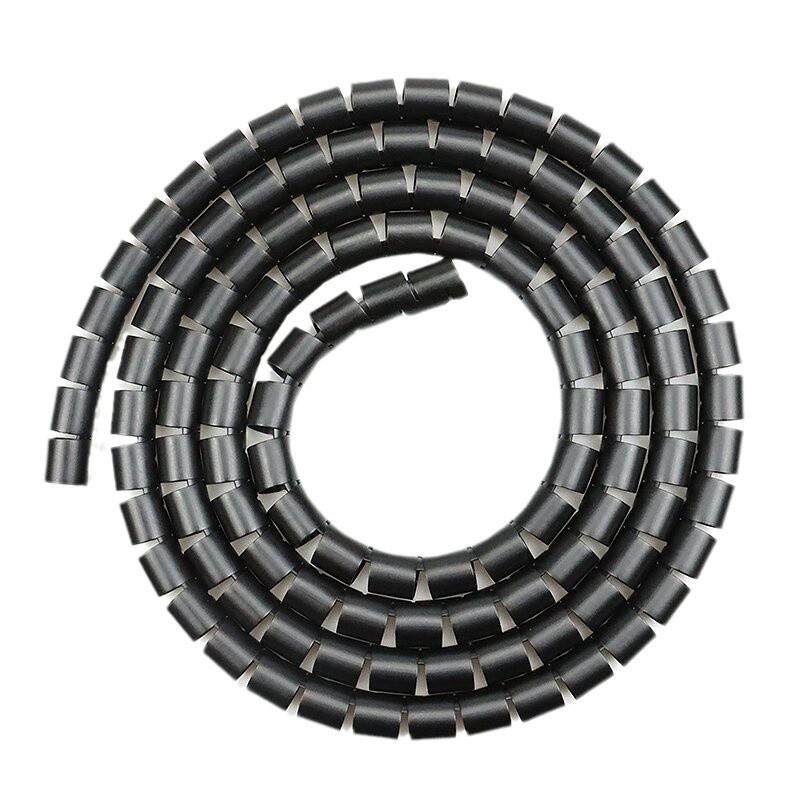 开口式包线管规格齐8-42卷式耐磨PE管防咬收纳束线保护线套集线管