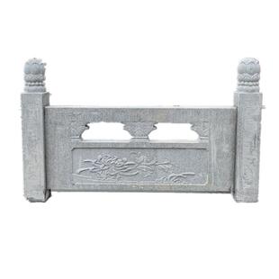 石雕青石栏杆庭院阳台栏景护24227坡道护河区花岗岩大理石镂空杆