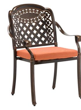 外铸铝椅子室外桌椅台庭院压阳铸工椅铸铝67955餐艺桌铸铝靠背椅