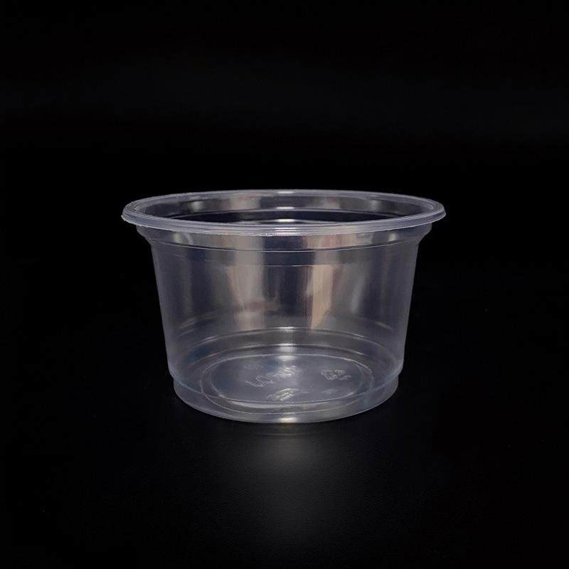 250平底碗一次性汤杯250ml塑料打包盒外卖商用小碗布丁碗1000只