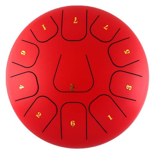 12寸11音梵音鼓色空鼓忘尘鼓忘忧鼓钢舌鼓乐器手鼓