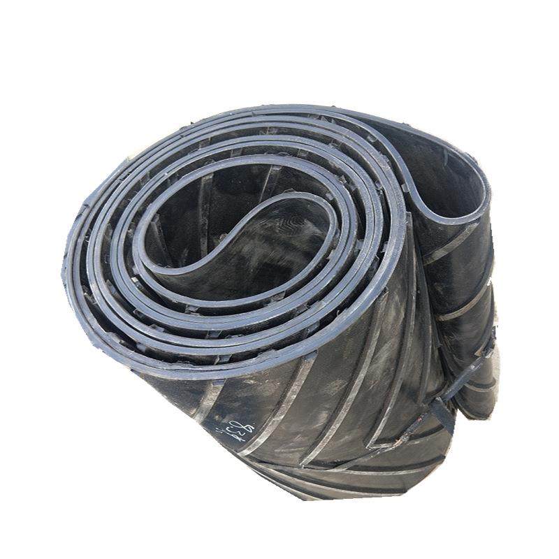 厂家环型尼龙工业平皮带人字形花纹橡胶传动带提升机皮带