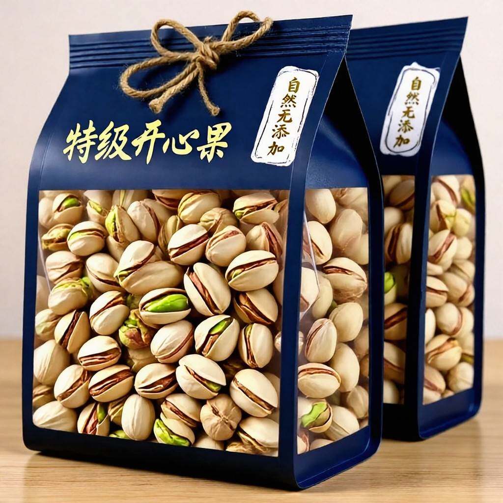 开心果2025新货原味无添加官方旗舰店无漂白坚果烘焙专用孕妇零食