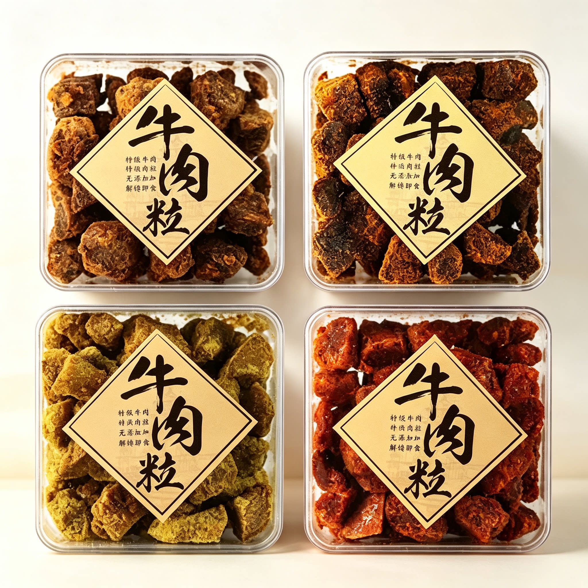 精品牛肉粒正品官方旗舰店正宗无添加解馋即食休闲小零食高蛋白质