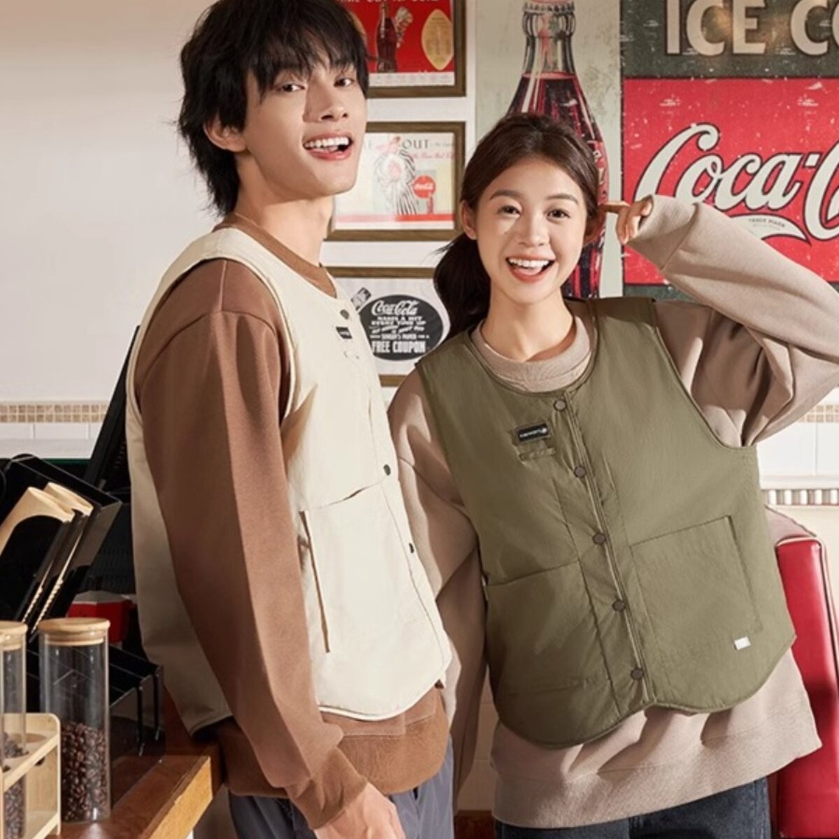 FLEXWARM/飞乐思发热背心智能充电黑科技保暖马甲男女冬季恒温