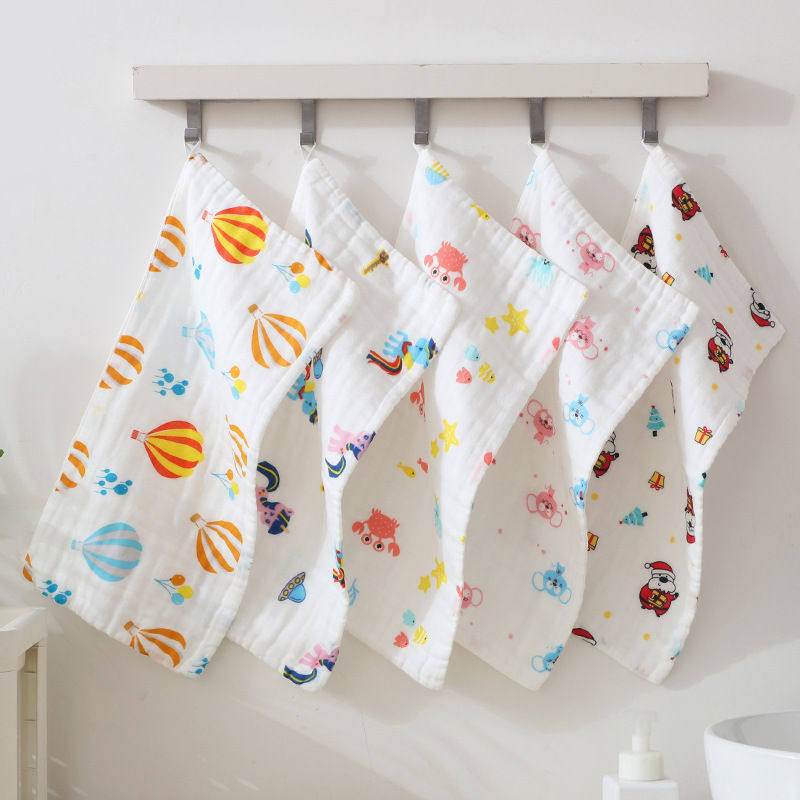 六层25*50cm纱布童巾棉纱婴儿小毛巾新生儿童洗脸巾地摊货源,婴童用品,婴童抱被/抱毯,淘宝优惠券,粉丝福利购,淘宝优惠卷