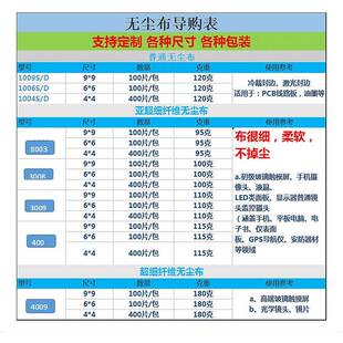 擦拭除尘布防静电聚酯纤维超细清洁布40099寸吸油吸水无尘布