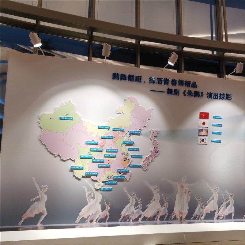 led长臂射灯喷绘展会展览广告招牌桁架伸缩长杆灯插电婚庆活动灯