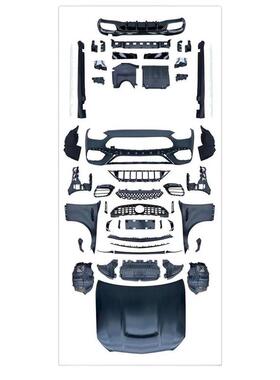 适用于奔驰C级W206运动版升级C63sAMG宽体大包围套件