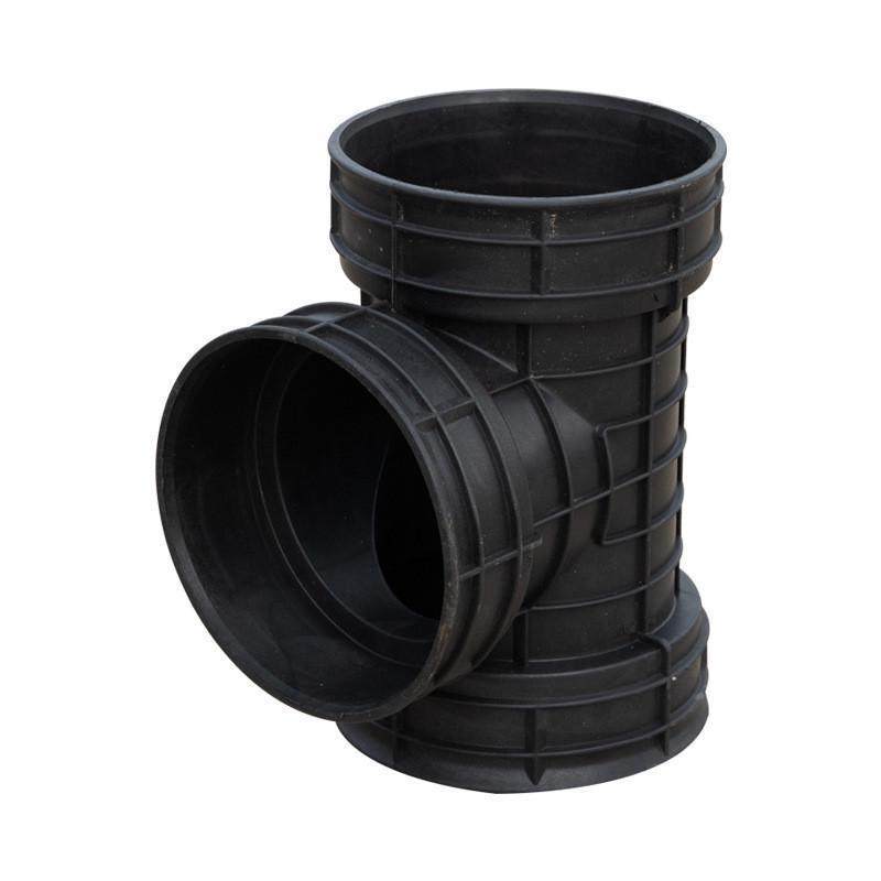 波纹管配件三通厂家供应pe塑料检查井正三通接管缠绕管接头连接正,橡塑材料及制品,橡胶,淘宝优惠券,粉丝福利购,淘宝优惠卷