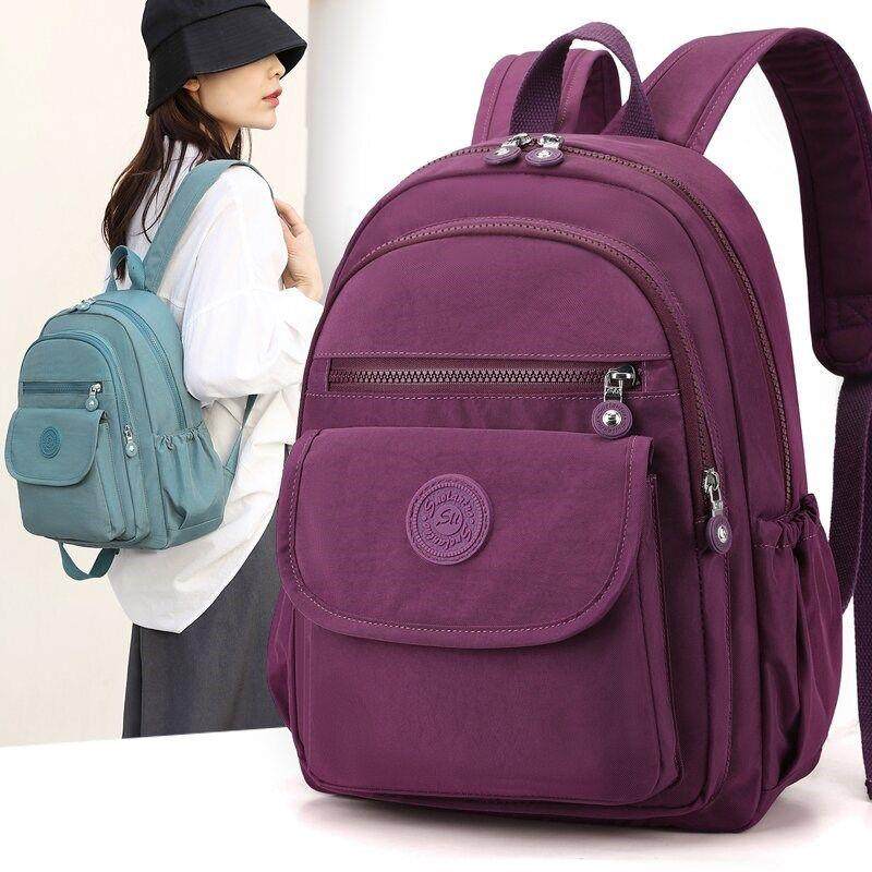 牛津布女包新款妈妈双肩包大容量休闲小巧尼龙帆布包百搭轻便背包,箱包皮具/热销女包/男包,双肩背包,淘宝优惠券,粉丝福利购,淘宝优惠卷