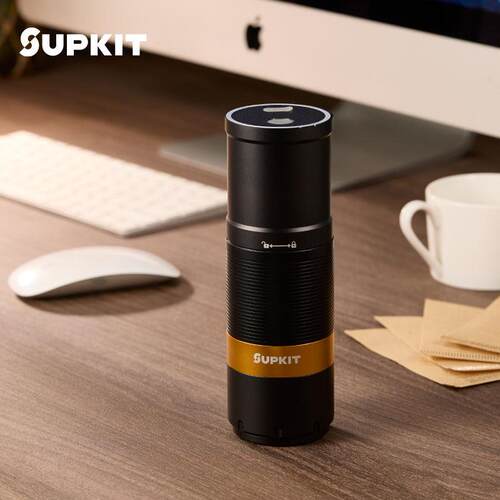 SUPKIT磨豆机电动家用小型手磨咖啡机单品手冲咖啡豆研磨机