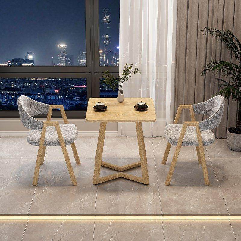 现代阳台小桌椅网红休闲茶桌椅组合三件套办公室会客接待洽谈桌椅,住宅家具,板木餐桌,淘宝优惠券,粉丝福利购,淘宝优惠卷