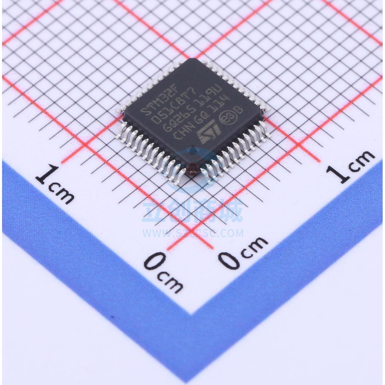 ST(意法半导体) STM32F051C8T7 LQFP-48 ST(意法半导体)