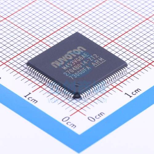 单片机(MCU/MPU/SOC) M453VG6AE LQFP-100_14x14x05P NUVOTON(新