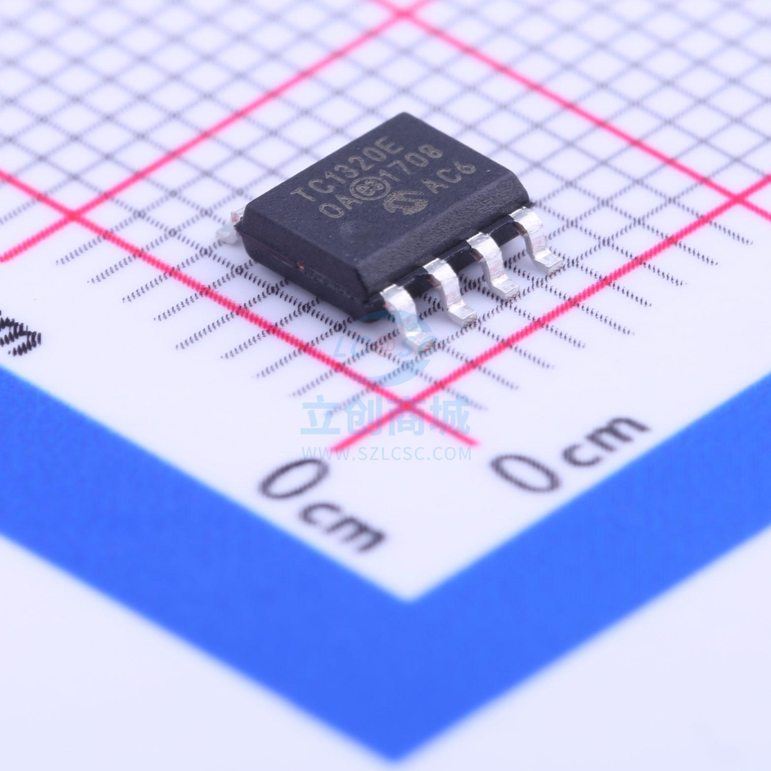 数模转换芯片DAC TC1320EOA SOIC-8_150mil MICROCHIP(美国微芯)