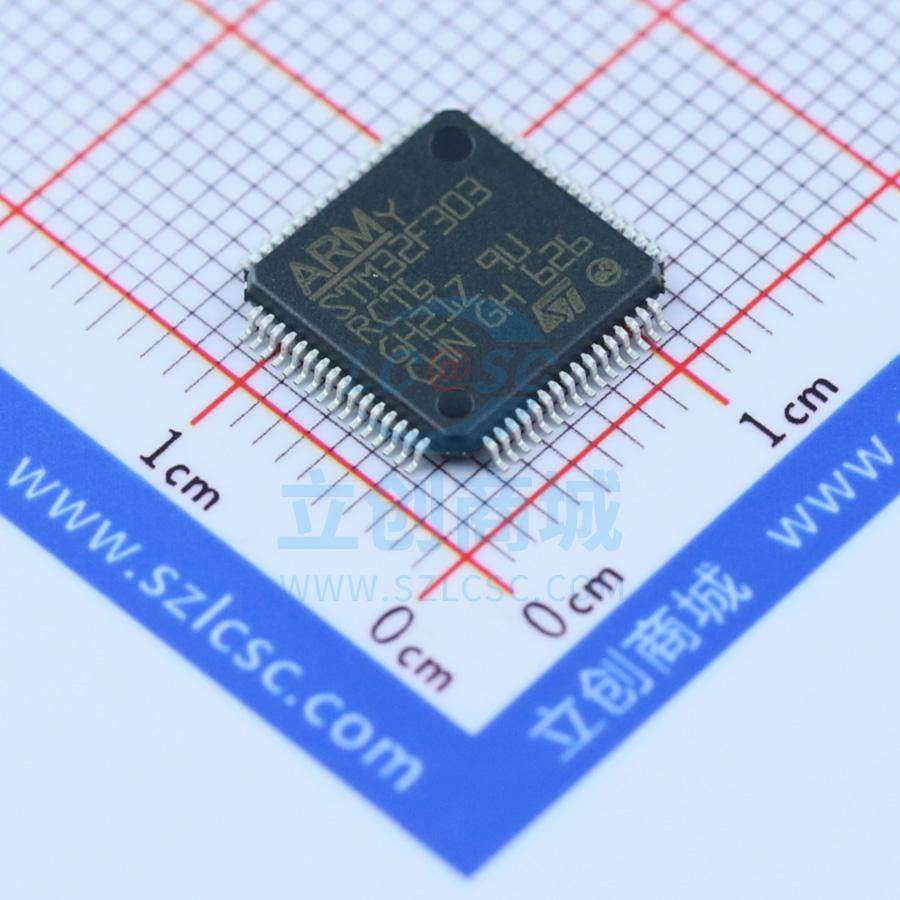 ST(意法半导体) STM32F303RCT6 LQFP-64_10x10x05P ST(意法半导体